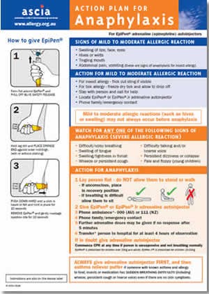 LESSON 4 - THE ASCIA ACTION PLAN - Vic First Aid